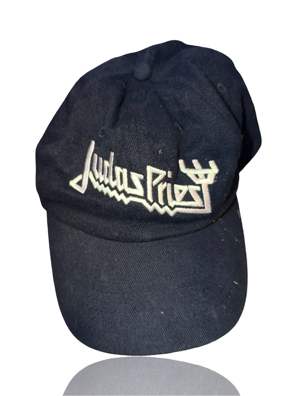 Judas Priest Baseball Cap Hat Black Embroidered Logo Adjustable Strap